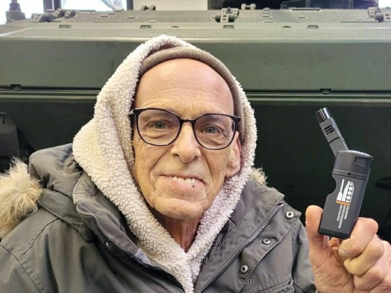 Werner freut sich, gemeinsam mit dem Wünschewagen die Reise aus dem Harz anzutreten.