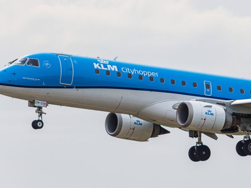 Eine KLM-Maschine wollte am Flughafen Hannover landen. nach zwei Versuchen hatte der Pilot genug.