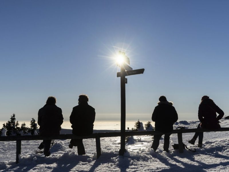 Das Wetter in Niedersachsen wird immer milder.