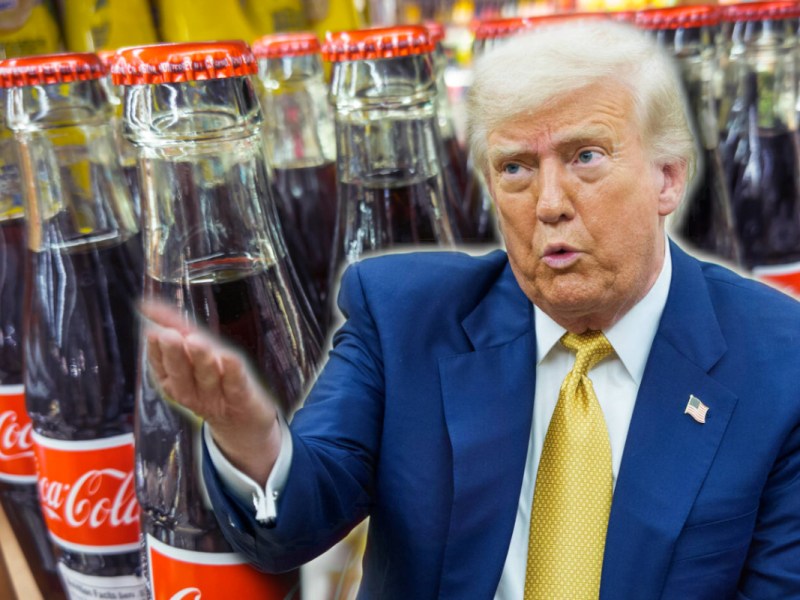 Coca Cola: Trump mit Paukenschlag